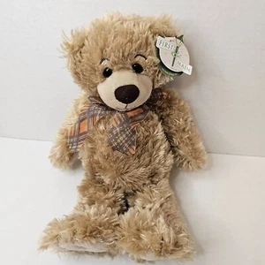 First And Main Regis Brown Teddy Bear Plush 10 Inch Stuffed Animal Toy - Picture 1 of 12