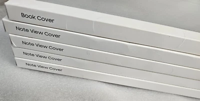 x5 LOT- Samsung Note View Cover-For Galaxy Tab S8 Ultra (EF-ZX900)-Black-SEALED - Image 1 of 4