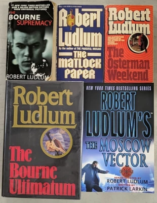 Robert Ludlum [Hardcover and Paperback] The Bourne Supremacy The Matlock Pape X5 - Image 1 of 4