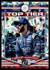 2018 Panini Donruss NASCAR Top Tier Cracked Ice #TT1 Jimmie Johnson #566/999