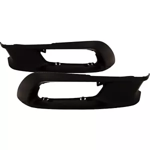 Driver and Passenger Front Bumper Fog Light Insert Trim Fits 2012 Honda Civic - Picture 1 of 8
