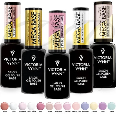 Victoria Vynn MEGA BASE Gel Builder UV LED Hard Gel Nail Polish New 8ml *CHOOSE*