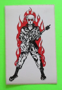 VINTAGE 1980'S / UNUSED BLITZ SOLDIER STICKER RARE UK82 PUNK UK DEADSTOCK OI - Picture 1 of 2