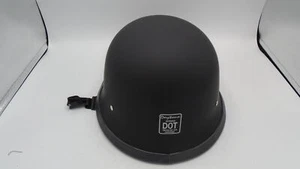 Daytona Helmets Motorcycle Half Helmet German- Dull Black - S - No Box - Picture 1 of 4