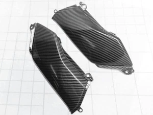 Gas Tank Side Cover Fairing Cowling Carbon Fiber For Kawasaki Z900 2017-2020 - Picture 1 of 4
