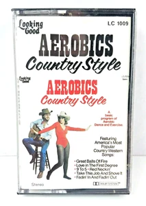 VTG 1982 Aerobics - Country Style Cassette Tape New Sealed 9 To 5 - Picture 1 of 3