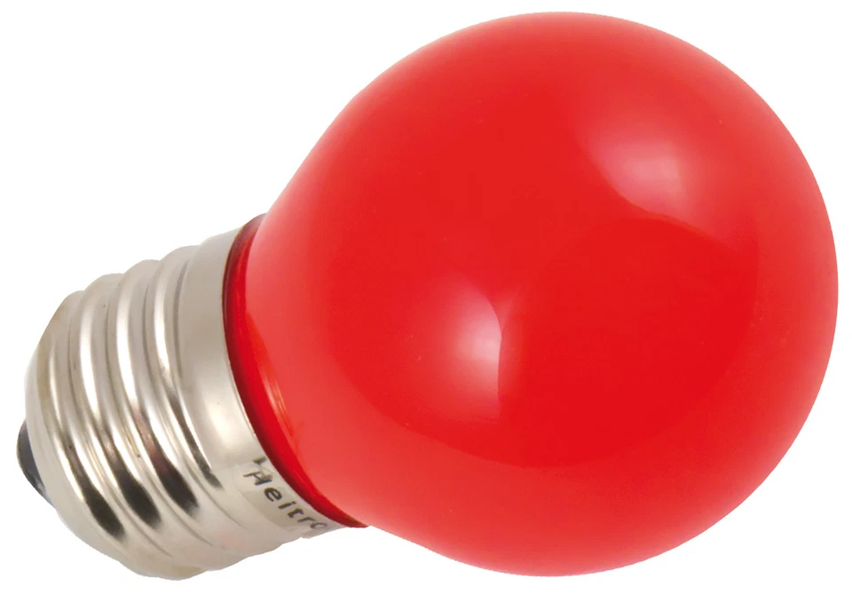 LICHTIDEE Led Tropfen Lampe Glühlampe Lichterketten Bier Garten Deko1W E27 230V