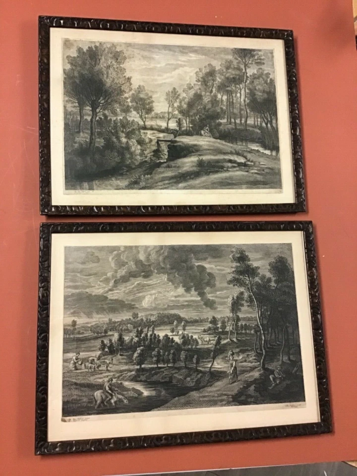 Grabados del siglo XVII de Schelte Adamsz Bolswert después de Peter Paul Rubens Foto 1 de 4