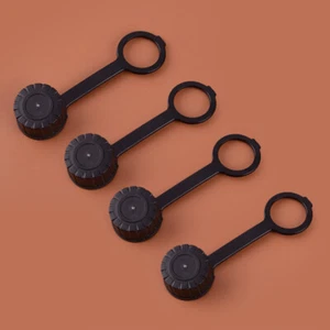 4x Gas Can Tank Rear Vent Cap Vent Cover with Tether Leash & O-Ring Seal New - Picture 1 of 5