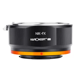 K&F Concept adapter Pro for Nikon AI lens to Fuji FX mount body X10 X-A2 X30 XQ2 - Picture 1 of 12