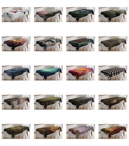 Ambesonne Gothic Pattern Tablecloth Table Cover for Dining Room Kitchen - Picture 1 of 183