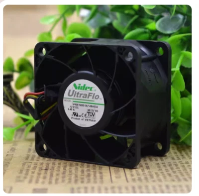 12V 2.45A 6CM Cooling Fan 60×60×38mm 4pin for Nidec V60E12BS1A7-09A032 - Image 1 of 2