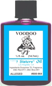 7 Sisters aceite vudú vidrio fragante aceite espiritual - Imagen 1 de 1