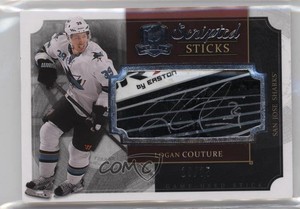 2013-14 Upper Deck The Cup Scripted Sticks /35 Logan Couture #SS-LC Auto