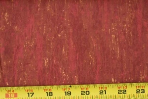 By 1/2 Yd, Reds Rust & Gold Quilt Cotton, Concord/Kesslers, P1551 - Picture 1 of 5