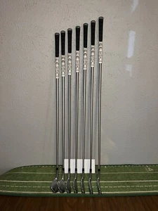 PING I500 IRON SET 4-PW (7PCS) BLACK DOT DYNAMIC GOLD 120 X100 STEEL SHAFT - Picture 1 of 5