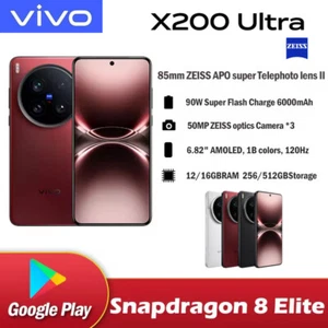 ViVO X200 Ultra 5G Snapdragon 8 Elite 6.82 inch AMOLED 120Hz 200MP 6000mAh 90W - Picture 1 of 21