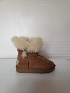 UGG Bailey Button II 1017400T Toddler Chestnut Twinface Sheepskin Boot UGG345 - Picture 1 of 5