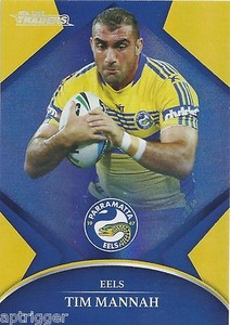 2016 NRL Traders Parallel (P092) Tim MANNAH Eels