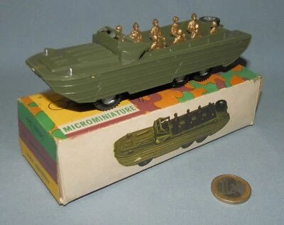 APS Politoys 1/41 réf 18 : Auto Anfibio DUKW Amphibian Transporteur Militaire - Immagine 1 di 4