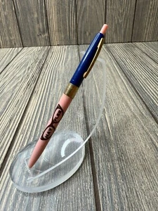 Vintage Ballpoint Pen Haefeli & Haefeli Optometrists Greeley Colorado Blue & Pin - Picture 1 of 6