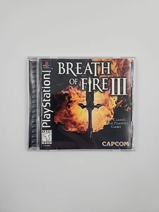 Breath of Fire III PS1 PlayStation 1 Complete CIB - Picture 1 of 6