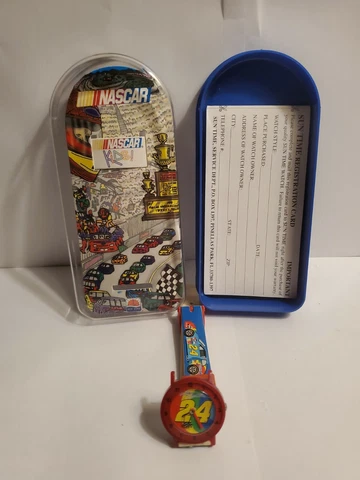 NASCAR Kids! Jeff Gordon Watch Rainbow Warriors Design w/Box Cover