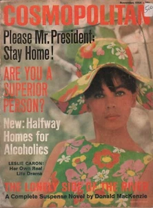 Cosmopolitan November 1964 Leslie Caron Donald MacKenzie 120519AME - Bild 1 von 2