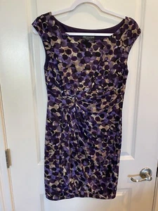 Connected Apparel women’s Size 8 sleeveless dress, Faux wrap look, Very Pretty - Picture 1 of 11