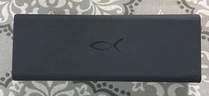 BLACKFIN DESIGNER SOFT GREY CASE POUCH OPTICAL EYEGLASSES SUNGLASSES - Picture 1 of 3