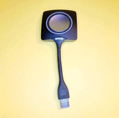 BARCO CLICKSHARE R9861500D01 USB BUTTON SWITCH WIRELESS CONFERENCE PRESENTATION - Image 1 of 3