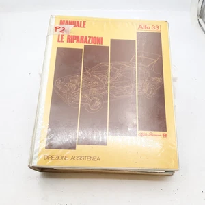 Manuale officina Alfa Romeo Alfa 33 tutte e 4X4 istruzioni per riparazioni vol 1 - Foto 1 di 24