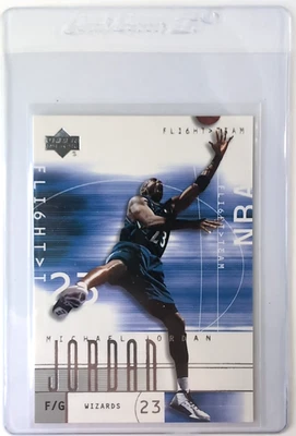 2002-03 Upper Deck Flight Team Michael Jordan #1, GSC Gem Mint 10, Quick Grade - Image 1 of 2