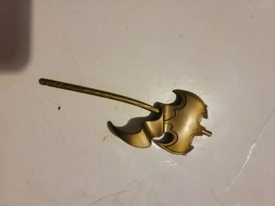 Legends of Batman Samurai 蝙蝠侠横幅 Staff 旗帜 金色 武器配件零件 — 第 1/2 张图片