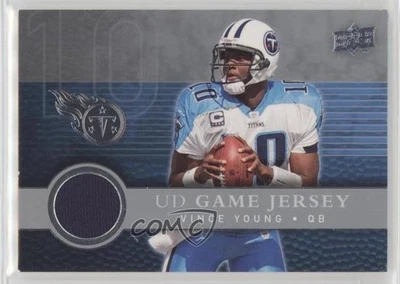 2008 Upper Deck UD Game Jersey Vince Young #UDGJ-VY - Image 1 of 2