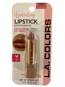 L.A. COLORS Hydrating LIPSTICK C68664 MAIN SQUEEZE Brown Creamy w/ Aloe Vera - Picture 1 of 1