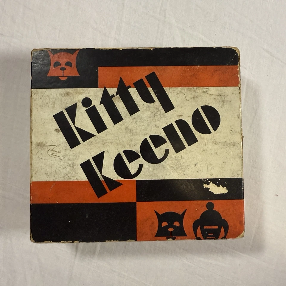 De colección Kitty Keeno Cadaco-Ellis Juego Dados Fichas Juego Piezas Completo 1939 Foto 1 de 3