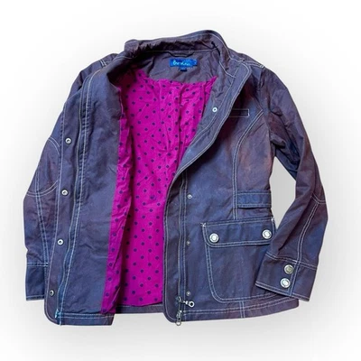 Chaqueta utilitaria Boden para mujer de algodón encerado marrón militar talla 8 Foto 1 de 4