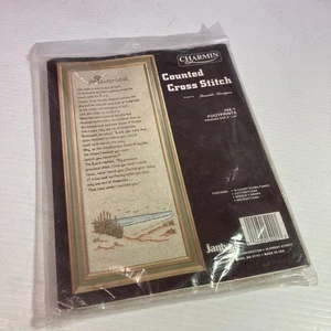 Janlynn Charmin #64-1 Huellas Contadas Punto de Cruz Kit Sellado Nuevo - Imagen 1 de 5