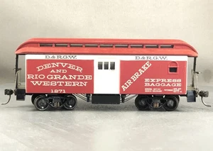 Roundhouse - Denver & Rio Grande Western - 34' Overton Baggage + Wgt # 1271 - Bild 1 von 6