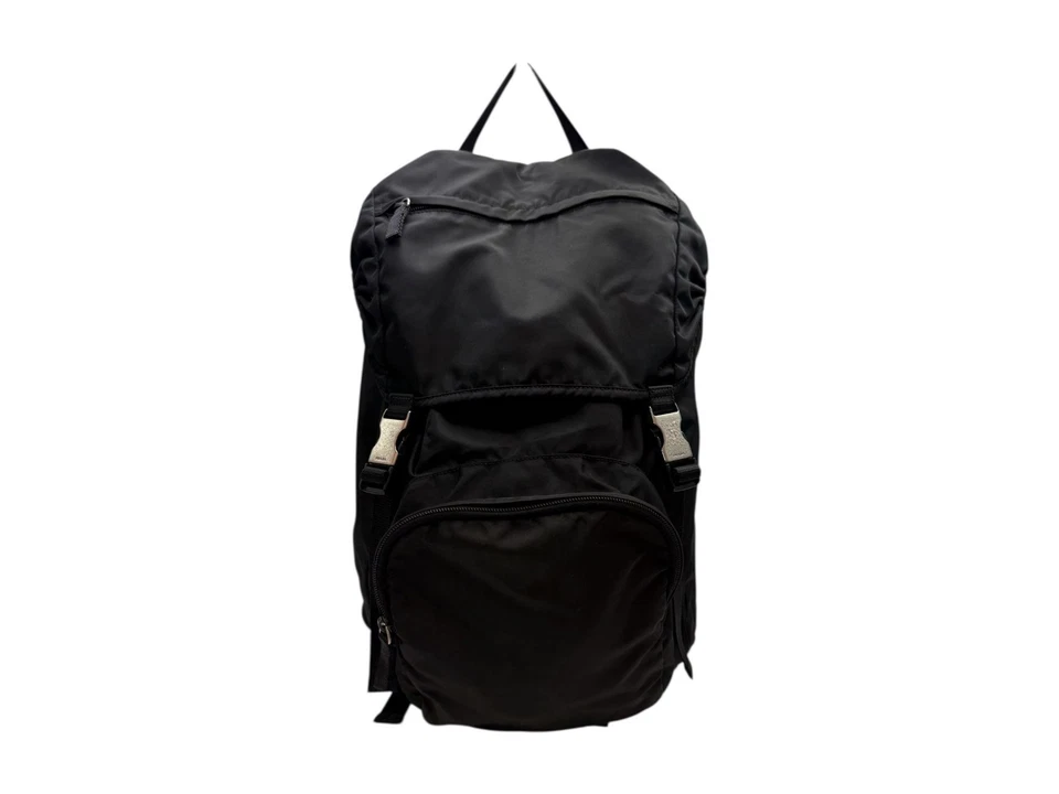 Prada Tesuto Nylon Unisex Backpack V135 Black 140165142 - Image 1 of 1