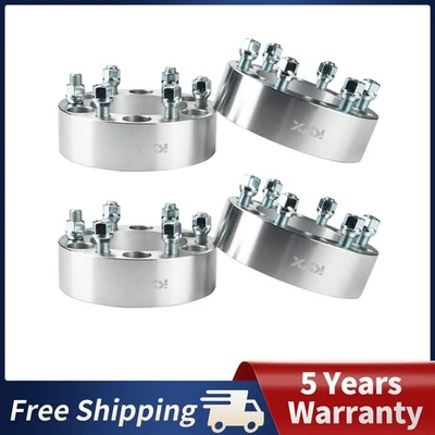 4 adaptadores espaciadores de rueda de 2" 6x5,5 para Chevrolet Silverado 1500 Suburban GMC Foto 1 de 4