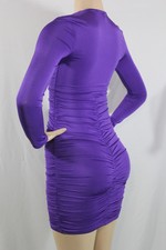 guess purple dress