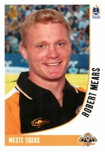 2003 WESTS TIGERS NRL Card ROBERT MEARS Daily Telegraph - Bild 1 von 2