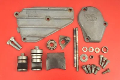 2003 03 GAS GAS EC250 EC 250 OEM Cylinder Exhaust Power Valve Set Cover NICE - Image 1 of 4