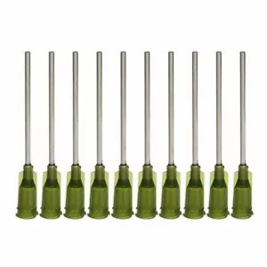 Industrial 10pcs Blunt Dispensing Needles Syringe Needle 1.5" 14 Gauge Lock - Picture 1 of 6