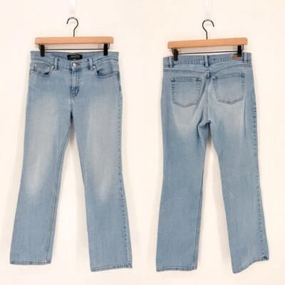 Pantalones de mezclilla para mujer London Jean 8 lavados ligeros de pierna recta Foto 1 de 4