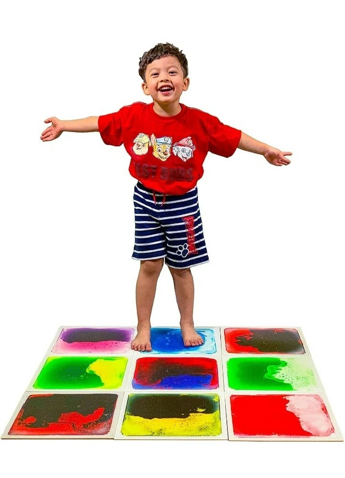 Art3d Liquid Fusion Activity Play Centers for Children, Toddler, Teens, 12" X 12 - Image 1 of 4