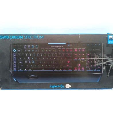 Logitech G910 Orion Spectrum Gaming-Tastatur - Schwarz QWERTY US-Englisch - Bild 1 von 4