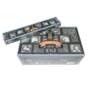 180g varillas de incienso Satya Super Hit pack aroma decorar hogar India meditar - Bild 1 von 1